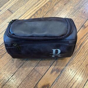 Brown Toiletry Bag for Men NWOT and Monogrammed Jose R